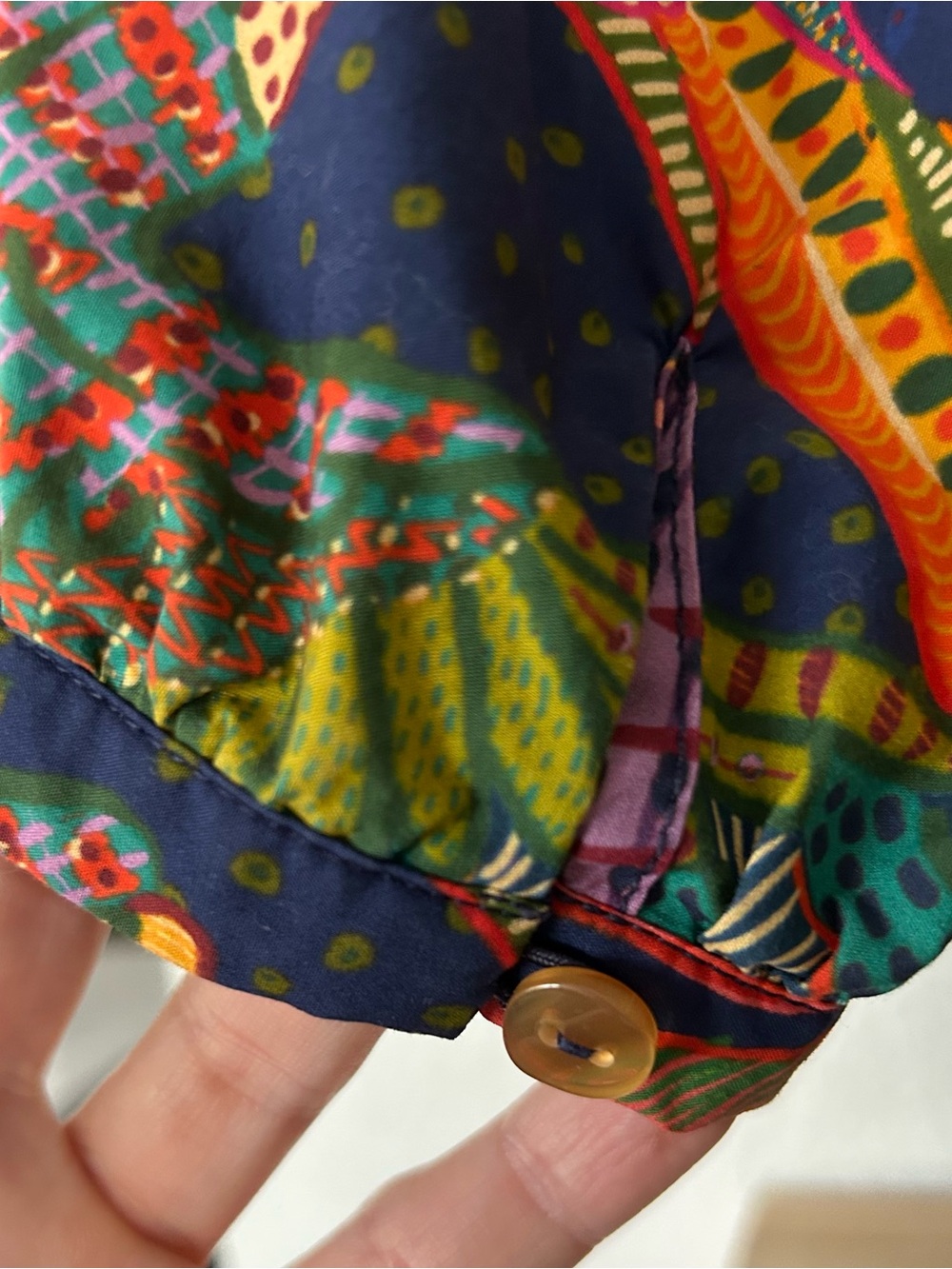 Farm Rio Organic Cotton Mini Dress - Vibrant Multi XS - Picture 6 of 6
